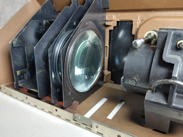Projector Lens Components OPTICAL LENSES ANSCOMATIC Projector Compartment Parts Model JN-276 STEM ...