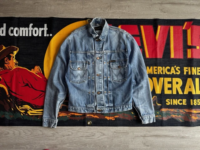 WRANGLER LOT 11 MJ WESTERN Denim Jacket – Japan Made 15 oz