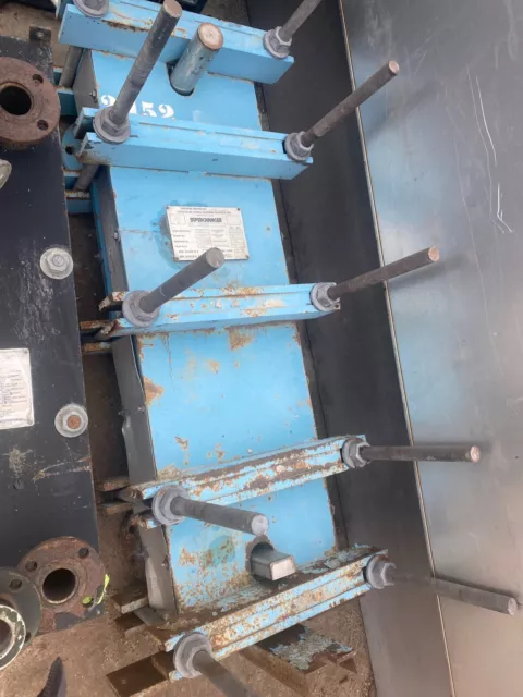 Tranter Superchanger Plate Heat Exchanger EC5-043-1M, 165.5 Sq Ft