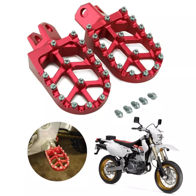 Dirt Bike Foot Pegs CNC Footpegs Footrest Foot Pedals Rests for DRZ400/E/S RM250