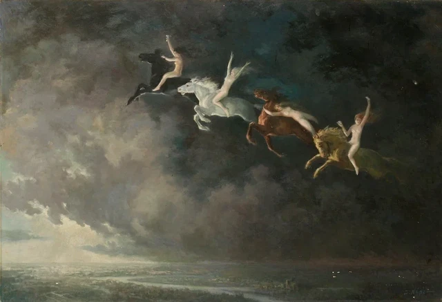 Constantin Nepo : Walpurgis Night  : Archival Quality Art Print