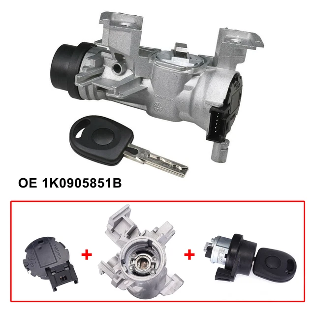 Neiman Complet Avec Serrure ET Connecteur fITS VW Golf 5 6 7 V VI VII 1K0905851B