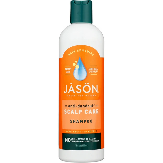 JASON Natural Dandruff Relief Treatment Shampoo 12 oz