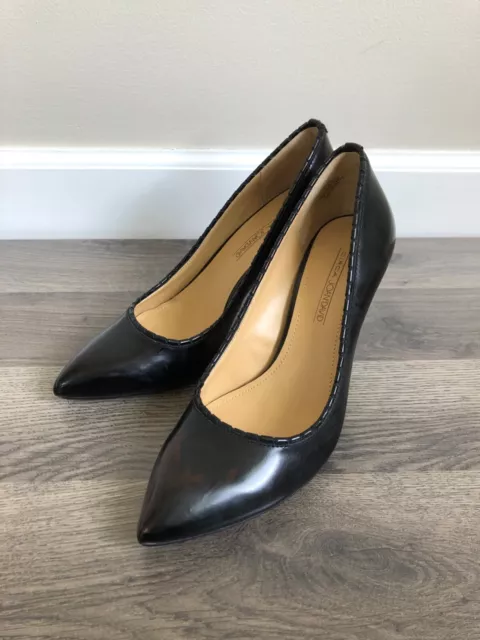USED Circa Joan & David Heels in Black/Brown, Size 7.5