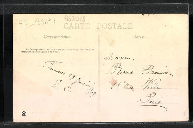 CPA Fresnes-en-Woevre, Place Margueritte 2