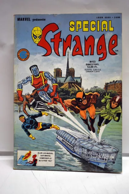 ➡ Spécial Strange n°  53☆ LUG 1987 ☆ BE