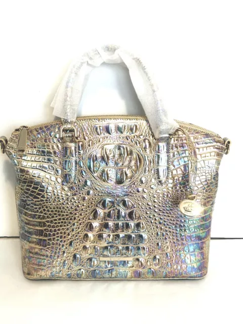 Brahmin Medium Duxbury  Pearl Wonderland Leather Shoulder Hand Bag NWT