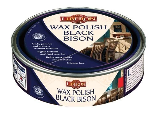 Liberon Black Bison Paste Wax 150 ml Dark Oak