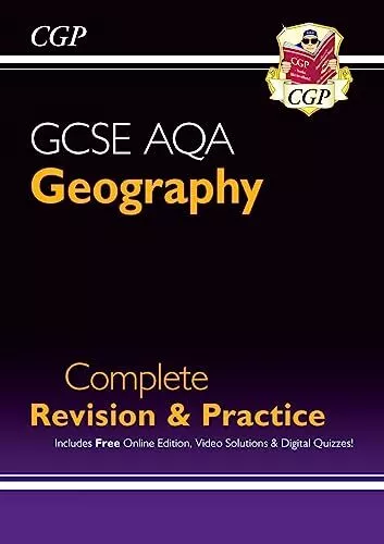 New GCSE 9-1 Geography AQA Complete Revision & Practice (w/ Onli... by CGP Books