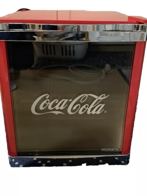 HUSKY Kühlschrank Coca Cola Design HUS-CC165 Cool ICE CUBE Mini Bar Kühl  Würfel