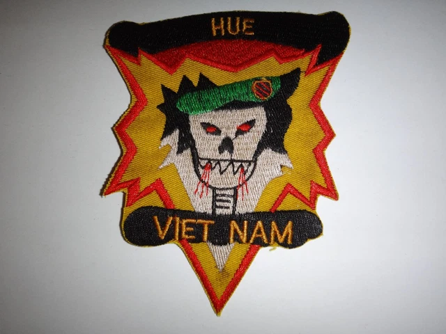 VIETNAM WAR PATCH US 5th Special Forces Group MACV-SOG Team At HUE ...