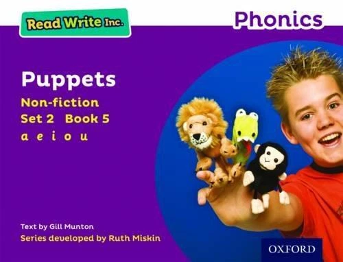 READ WRITE INC. Phonics: Purple Set 2 Non-fiction 5 Puppets £3.45 ...