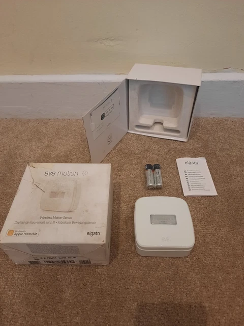 Sensore di movimento wireless Apple Eve - bianco (HKVZ2ZM/A) - inutilizzato - scatola indossata