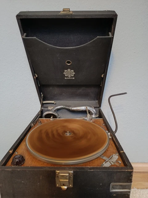 VINTAGE TELEFUNKEN TP103 Grammophon Koffer ca. 1936 EUR 149,00 ...