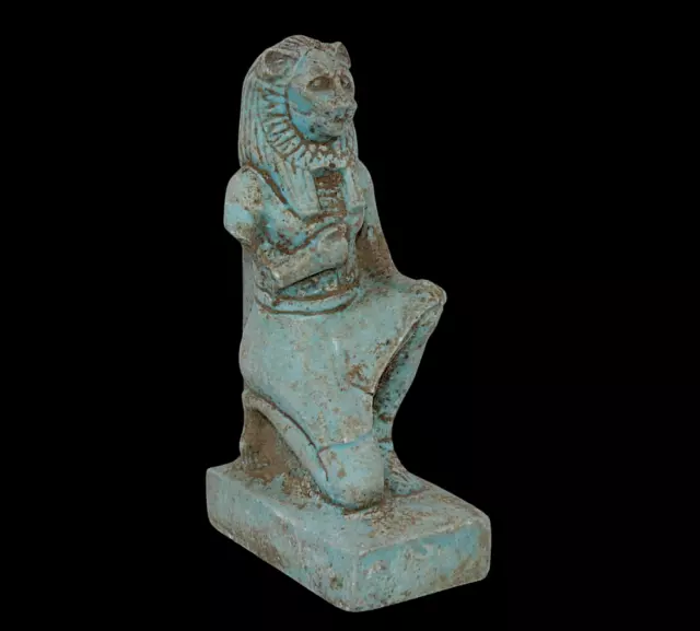 RARO ANTIGUO EGIPCIO ANTIGUO Sekhmet Lord Of Warrior Estatua - Historia de...