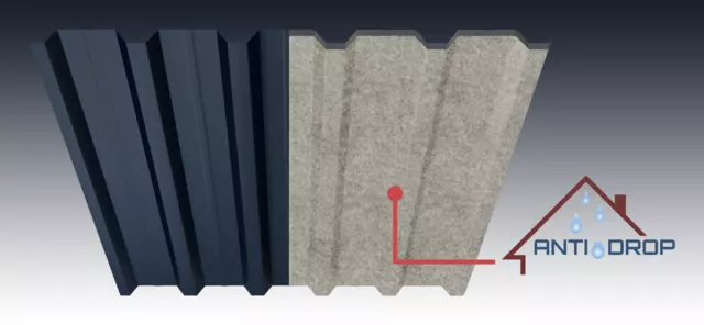 Antikondensvlies für Dach und Trapezblech zum Nachrüsten 10m - 100 m