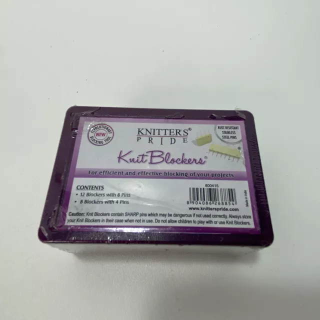 Lot of 2 - Knitters Pride Knit Blockers MPN 800415 2