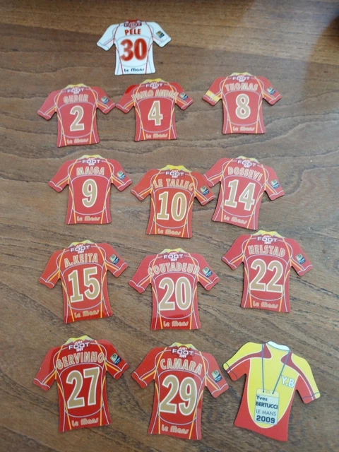 Lot de 150 magnets Just Foot 2007/2010 - Collection