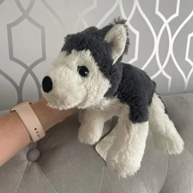 Ikea Livlig Husky Puppy Dog Soft Toy Husky 26Cm Vgc