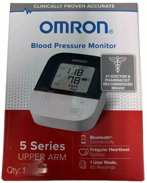 Omron 5 Series Wireless Upper Arm Blood Pressure Monitor - BP7250 #7254