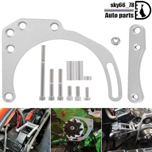 For Chevy 305 327 350 Double Hump Heads Alternator Bracket SBC LWP 551672X