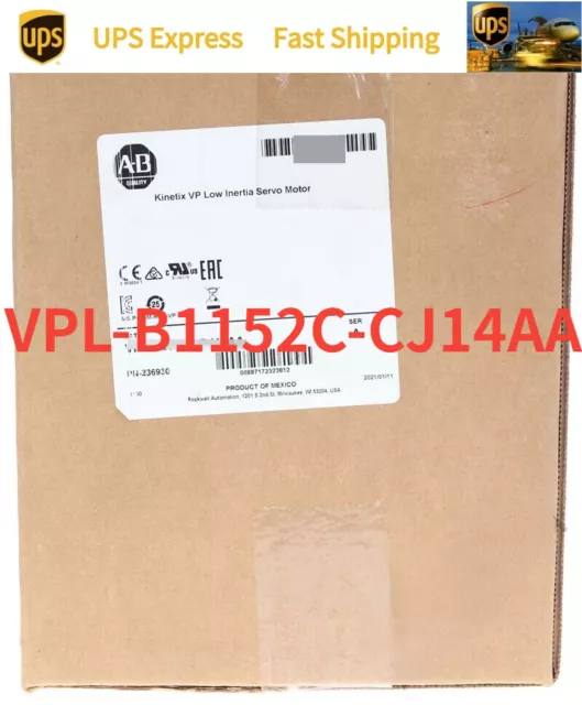 VPL-B1152C-CJ14AA AB Kinetix VP Low Inertia Servo Motor New Spot Goods