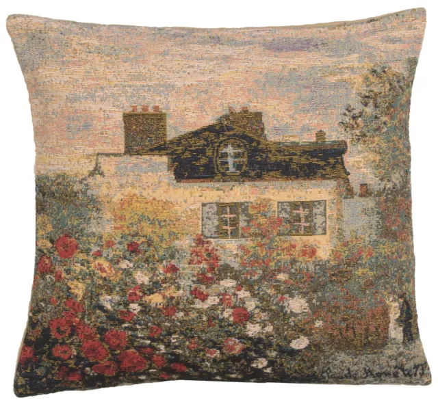 Monet's Mansion European Decorative Cushion Cover