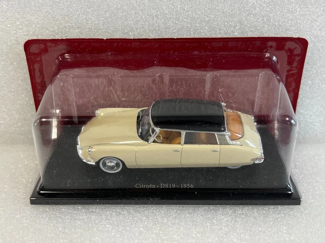 PRESSE ATLAS UNIVERSAL HOBBIES Citroën DS19 1956 1/43 Voiture Miniature