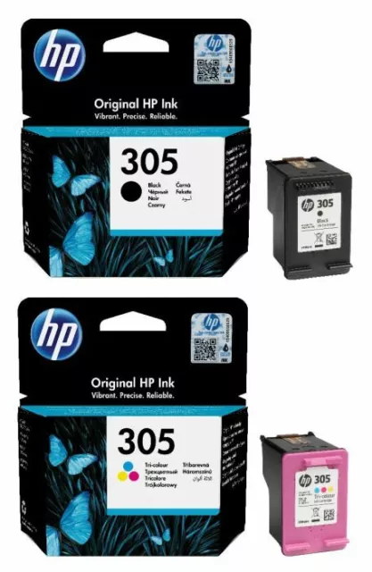 Cartuccia HP 305 inchiostro nero e colore dual pack Originale