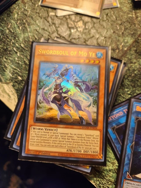 Yu-gi-oh! Swordsoul of Mo Ye MAMA-EN034 NM 1st