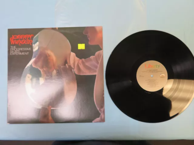 The Progressive Blues Experiment--Johnny Winter-Record LP Vinyl-Liberty-LN-10294