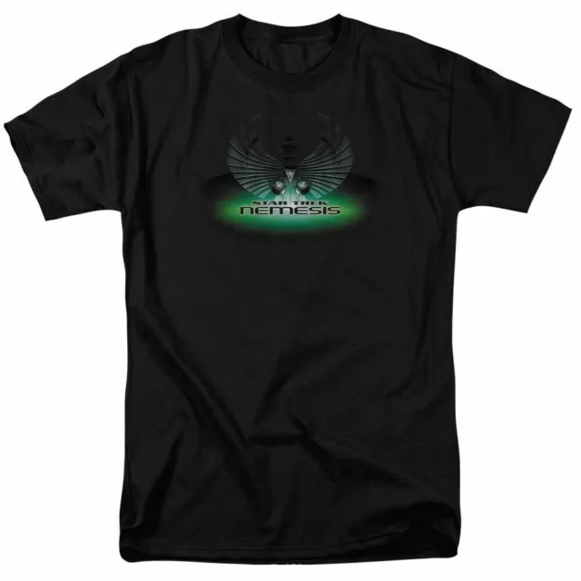 Star Trek Nemesis Movie T Shirt Licensed Sci-Fi Movie Classic Tee New Black