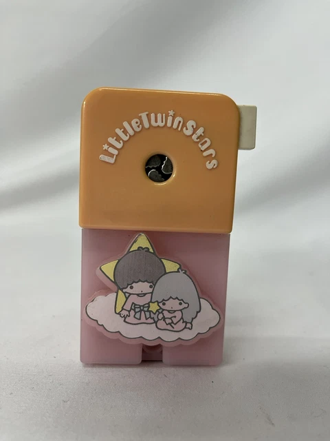 Vintage Sanrio Little Twin Stars Desktop Pencil Sharpener *RARE*