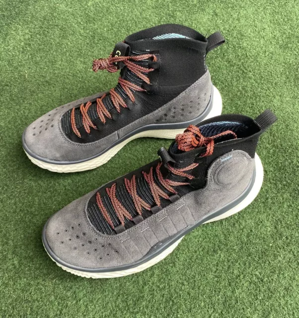 UNDER ARMOUR STEPH Curry 4 FloTro Basketball Shoe Grey 3024861101 Mens