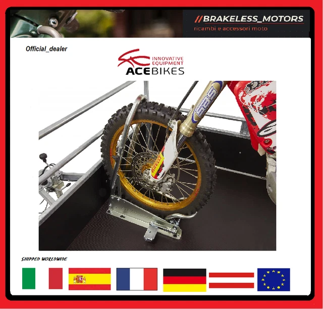 Steadystand Cross - Cavalletto Bloccaruota Per Moto Da Cross E Enduro