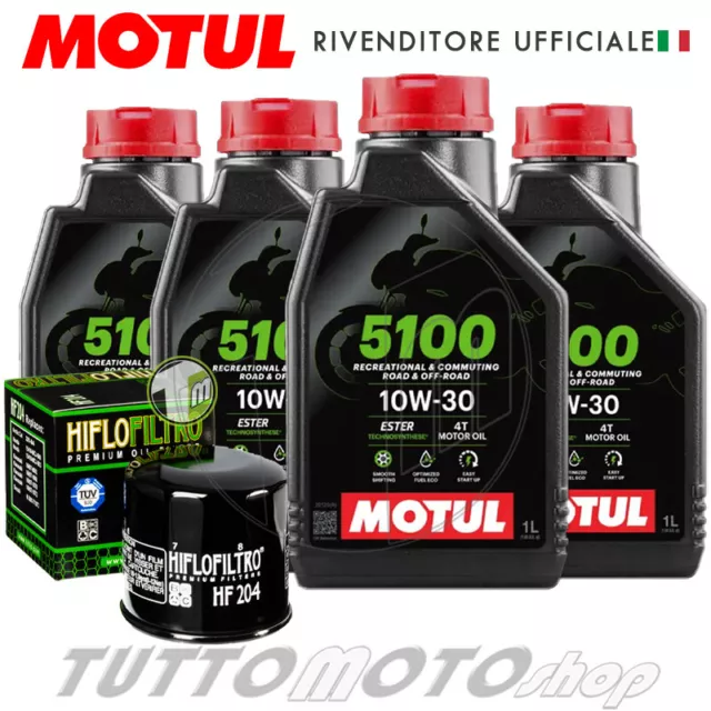 Tagliando HONDA NC 750 X-S-DCT 2014-2020 / Kit Olio Motul 5100 10W30 + Filtro