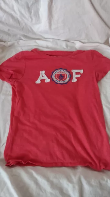 Abercrombie & Fitch Red Kids Short sleeve T-shirt XL