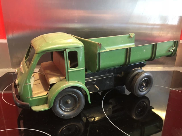CAMION RENAULT FAINEANT Benne Cij Jouet Ancien Mecanique EUR 150,00 - FR