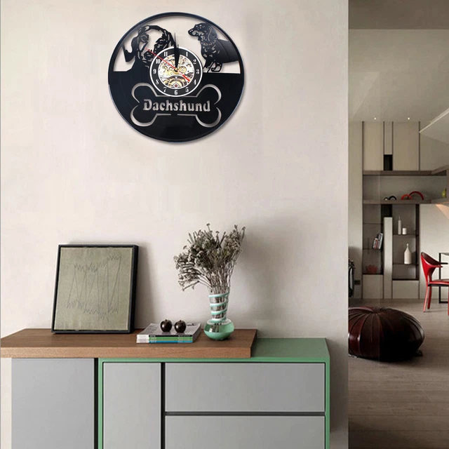 Modern Wall Clock Acrylic Creative Hanging Vinyl Record Design Room Decoration