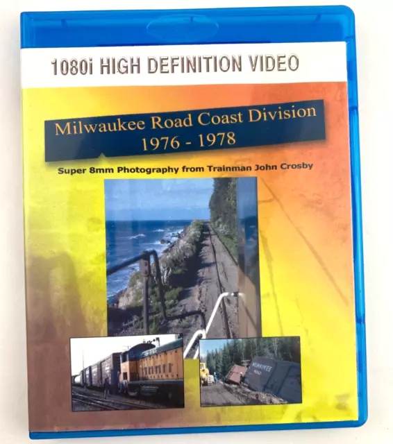 Milwaukee Road Coast Division. 1976-1978 BLU-RAY