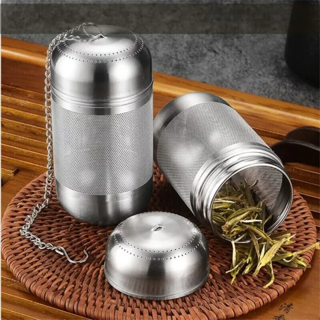 8cm Tea Strainer Stainless Steel Tea Infuser Tea Leaves Filter Teaware