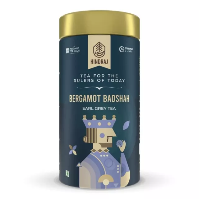 Hindraj Earl Grey Herbal Tea (Bergamot Badshah) Free Shipping World Wide