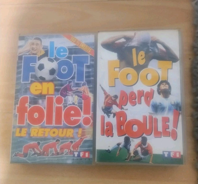 Lot De 2 Cassettes Vidéo France 98 Et Euro 2000 – Souvenirs Foot équipe De France