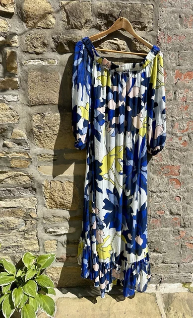 ross dress for less fort walton beach photos BRAND NEW TED BAKER SAYGE FLORAL PRINT BEACH COVER UP DRESS SIZE M –  Whispers Dress Agency main image 0