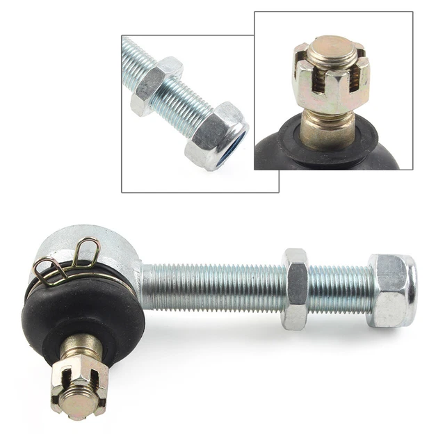 12mm 16mm Tie Rod Ball Joint Fit for ATV Dirt Bike Go Kart Scooter Sunl Kandi