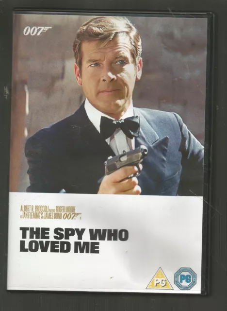 THE SPY WHO LOVED ME - rare inlay - UK REGION 2 DVD - Roger Moore - BOND (1977)