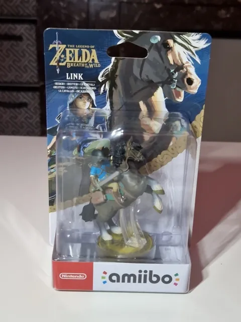 Amiibo The Legend Of Zelda Link (Rider-A Cheval) Breath Of The Wild (Neuf/New)