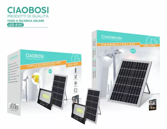 Phare Luminaire LED Panneau Solaire Photovoltaïque Ip67 600w Avec Distance Linq