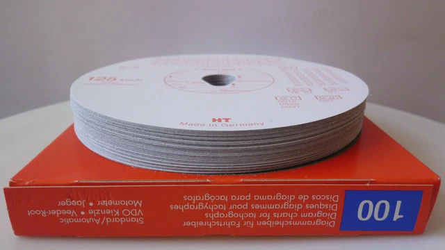 100 pcs Tacho discs - wagon truck lorry haulage tachograph cards diagram charts