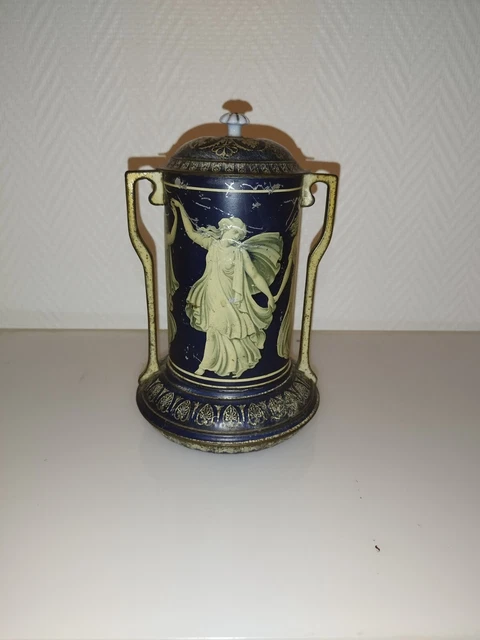 BOÎTE DE GATEAUX Ancienne En Tôle Sérigraphiée Ets Jj Carnaud Et F De B S%c3%a9rigraphi%c3%a9e Ets 364004819126